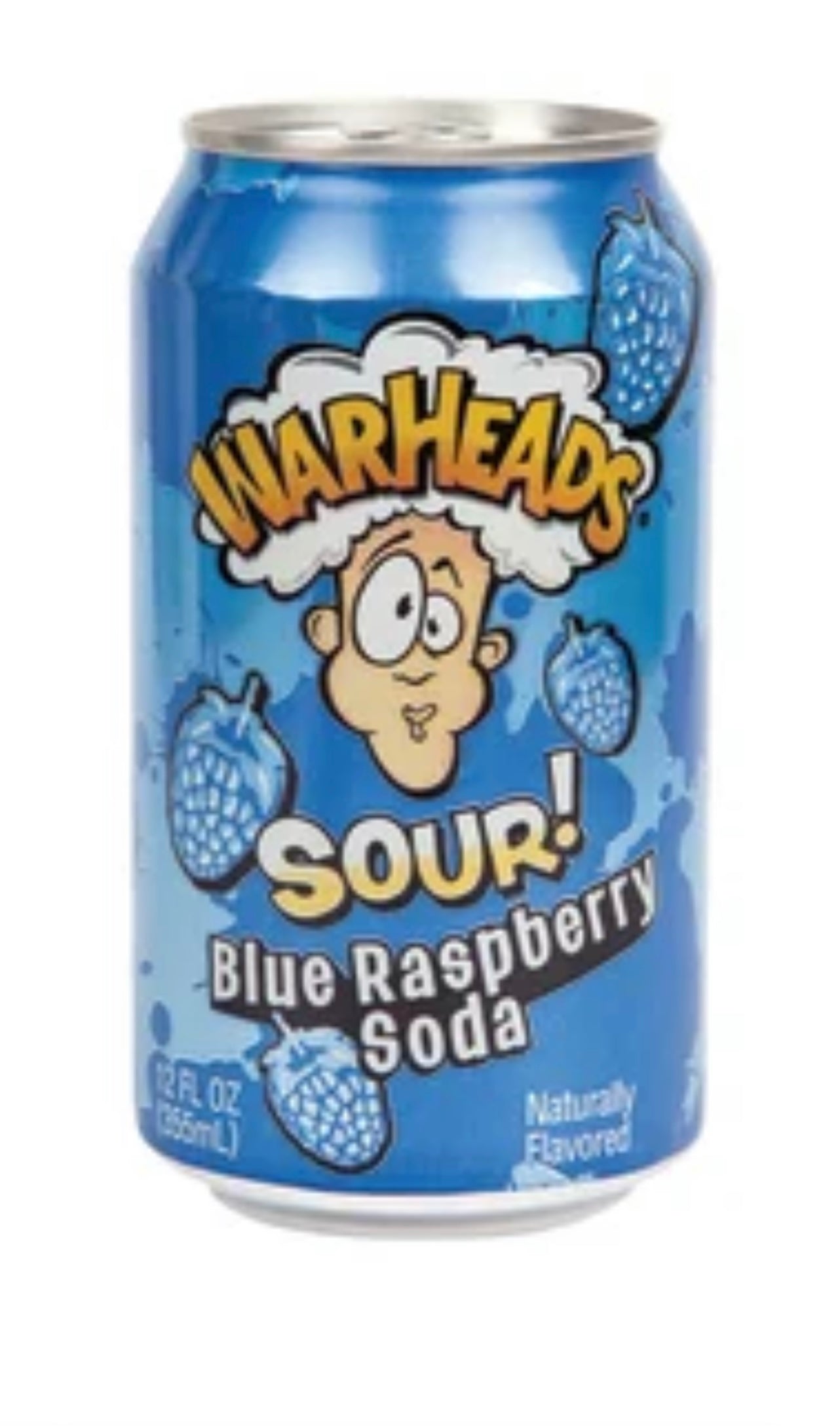 Warheads Soda Blue Rasberry