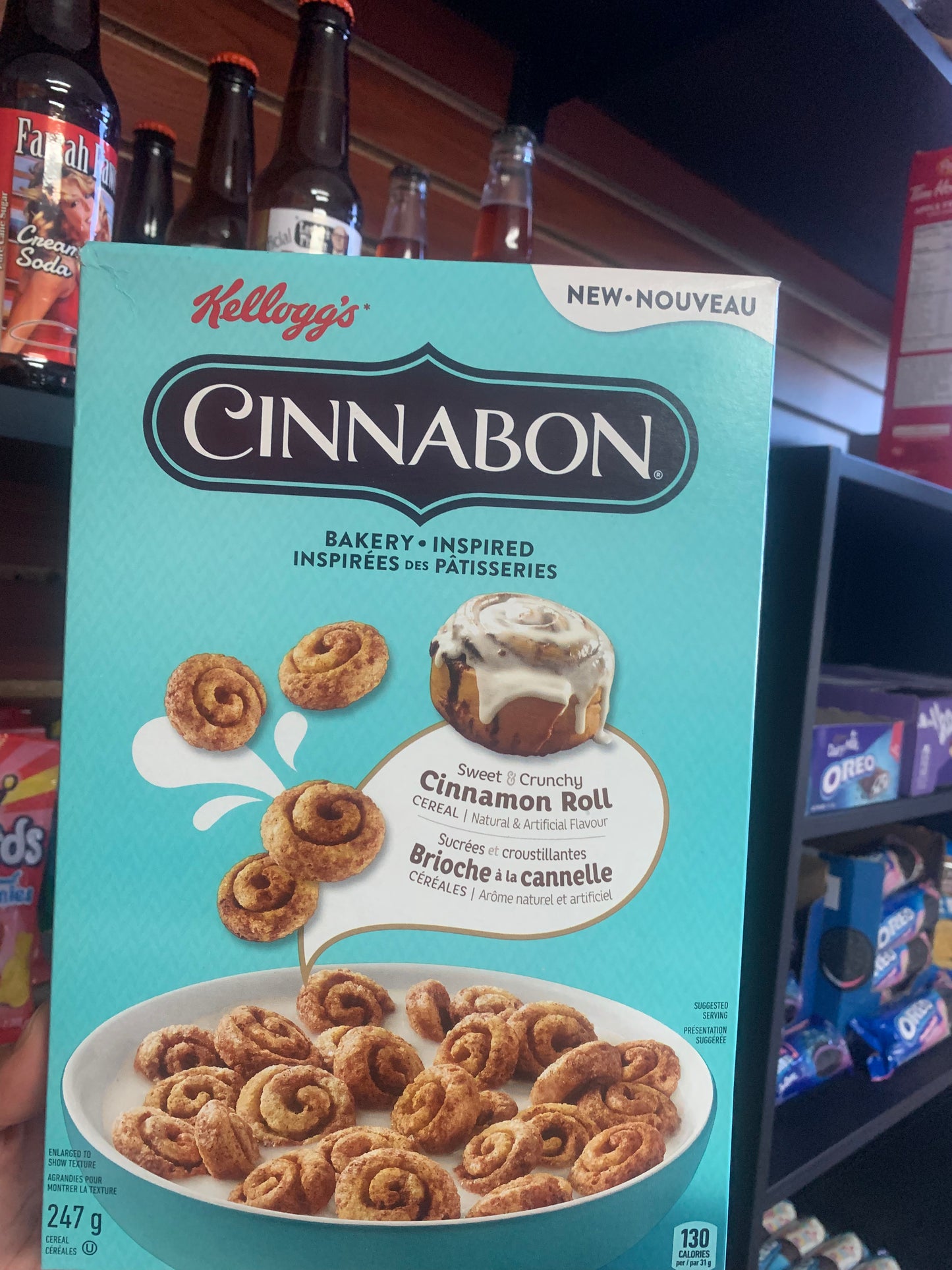Cinnabon Cinnamon Rolls Cereal 🇨🇦