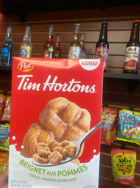 Tim Horton Apple Fritter Beignet Cereal 🇨🇦